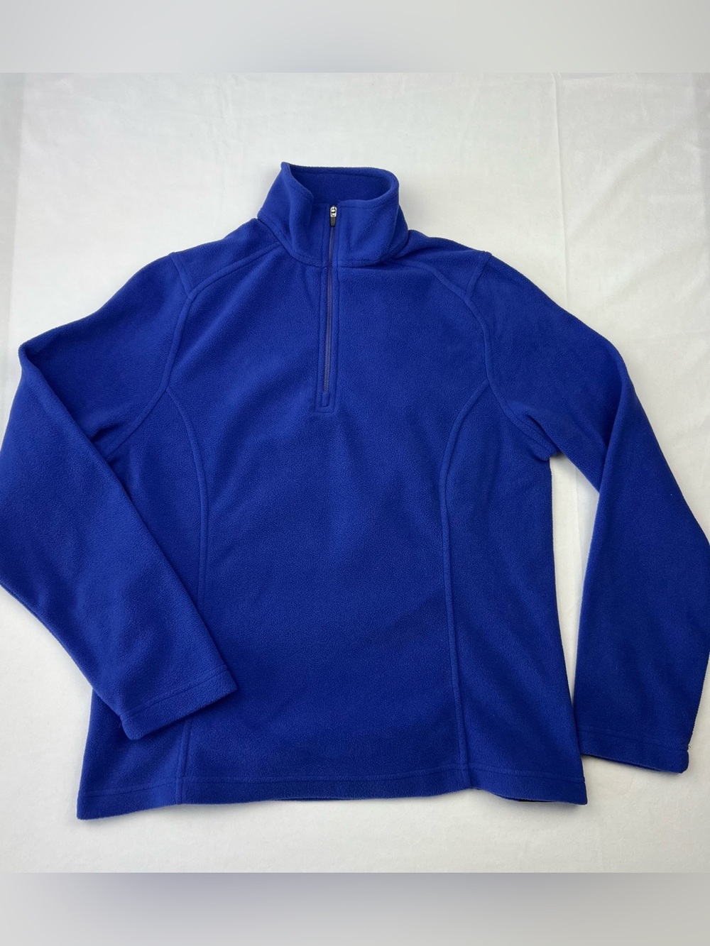Land’s End Quarter Zip Fleece Pullover Lightweight - Size Small